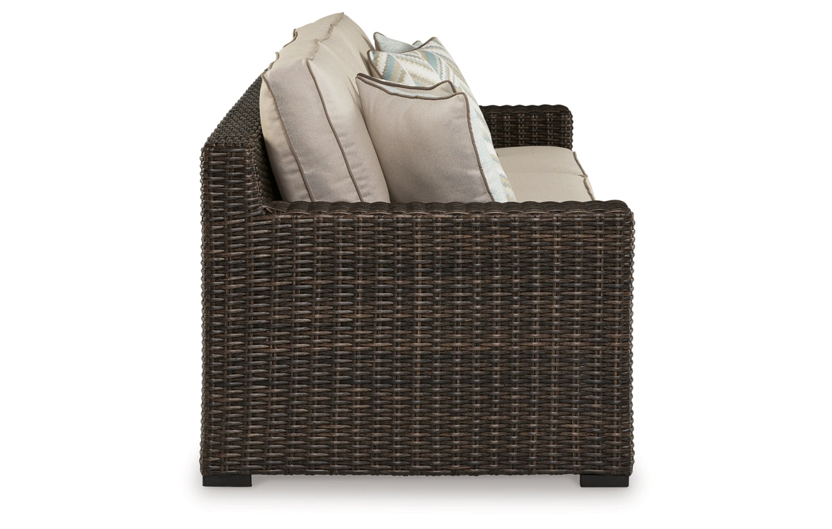 Coastline Bay Outdoor Sofa with Cushion