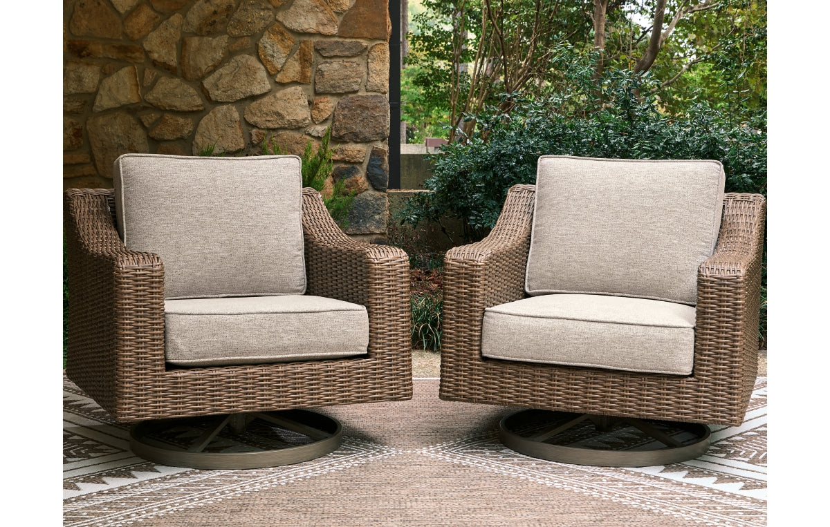 Laguna Heights Swivel Lounge with Cushion