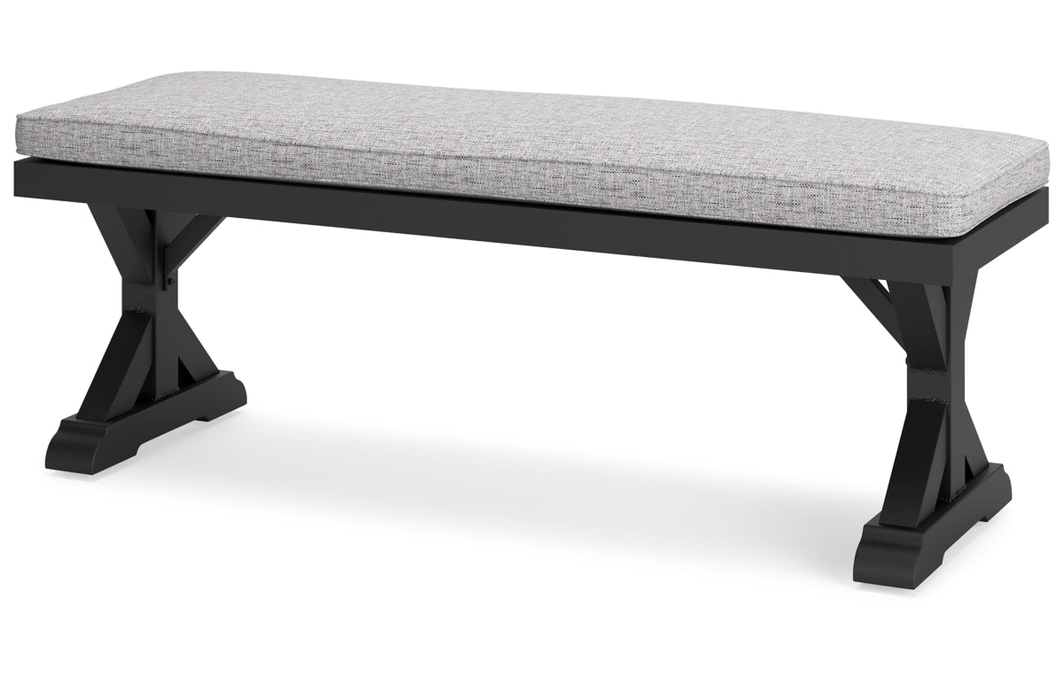 Beachcroft Outdoor Bench with Cushion
