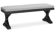 Beachcroft Outdoor Bench with Cushion