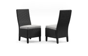 Beachcroft Outdoor Side Chair with Cushion (Set of 2)