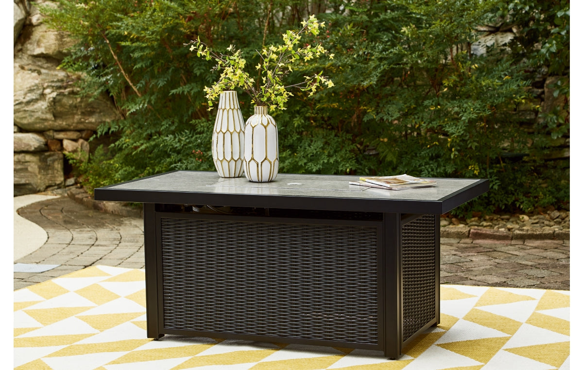 Beachcroft Outdoor Fire Pit Table
