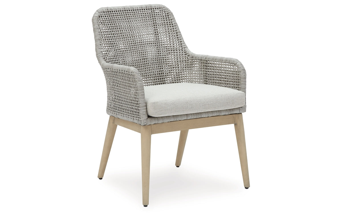 Seton Creek Outdoor Dining Arm Chair (Set of 2)