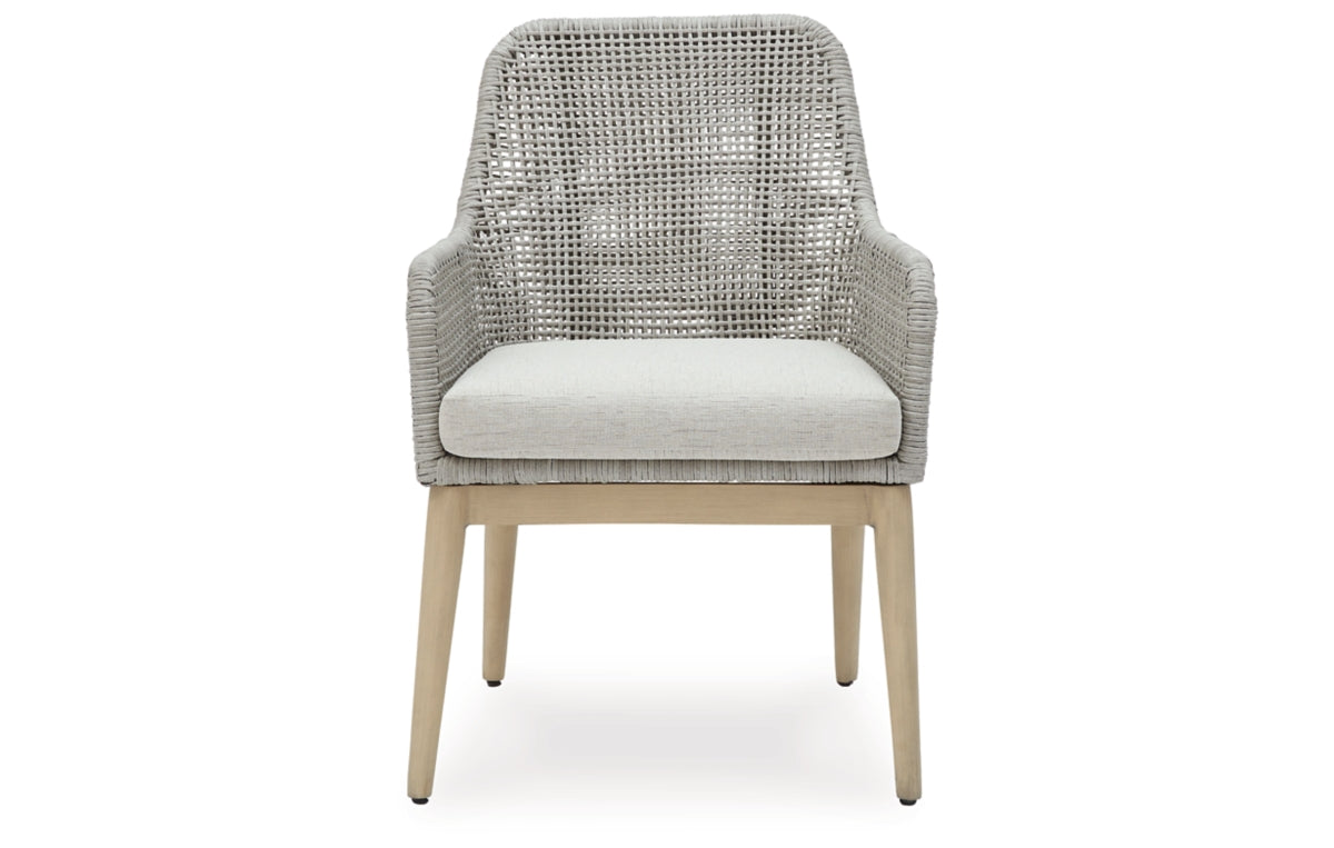Seton Creek Outdoor Dining Arm Chair (Set of 2)