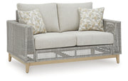 Seton Creek Outdoor Loveseat with Cushion