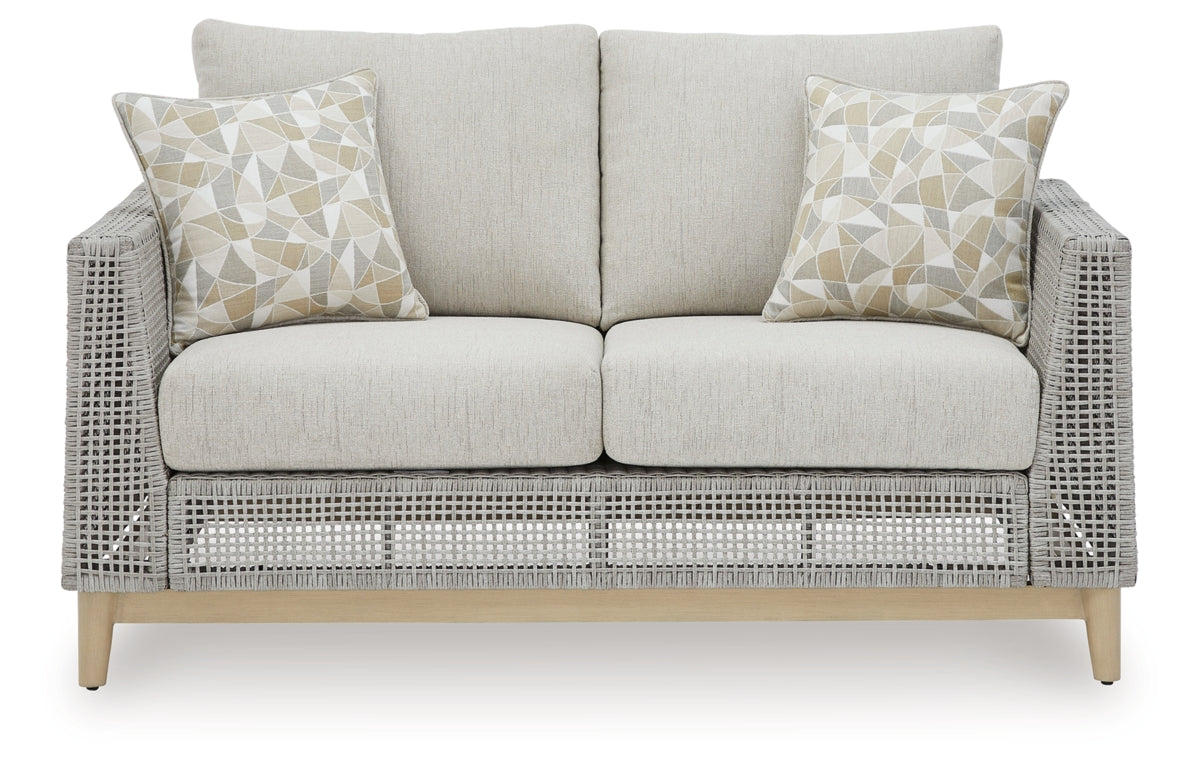 Seton Creek Outdoor Loveseat with Cushion