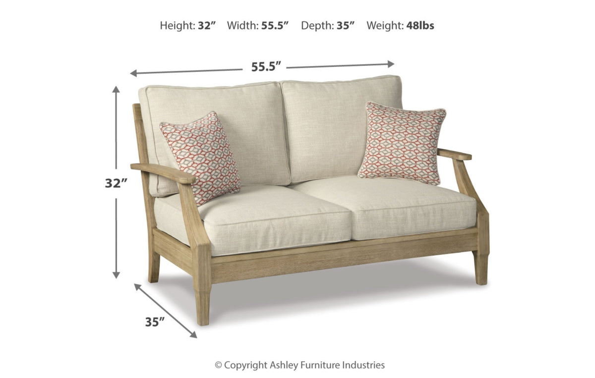 Clare View Loveseat with Cushion