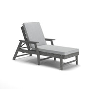 Cove Beach Outdoor Chaise Lounge with Cushion