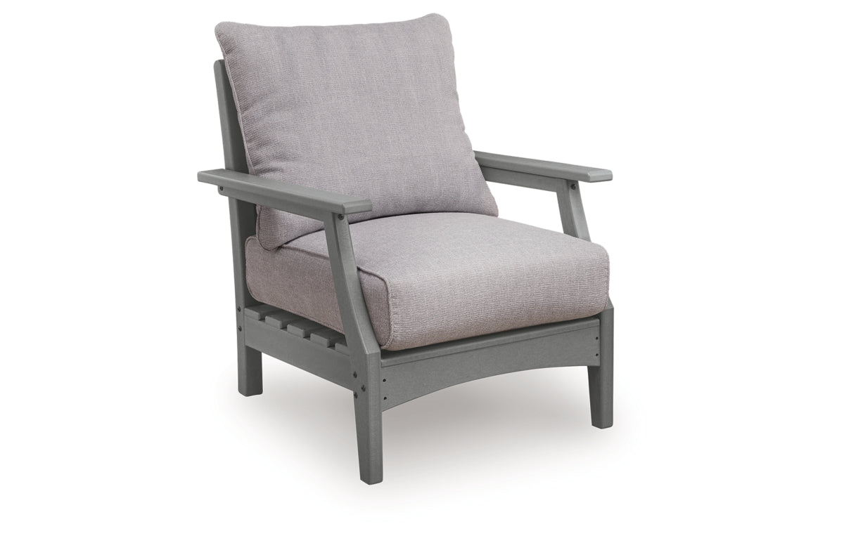 Cove Beach Outdoor Lounge Chair with Cushion