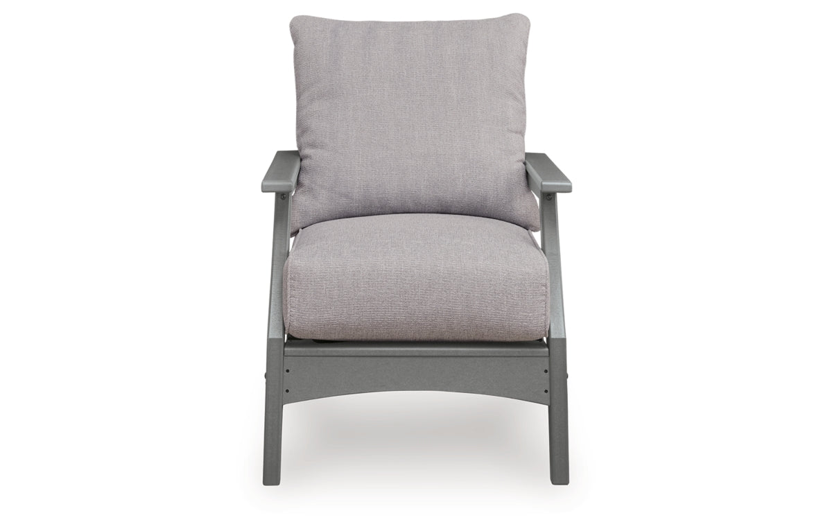 Cove Beach Outdoor Lounge Chair with Cushion