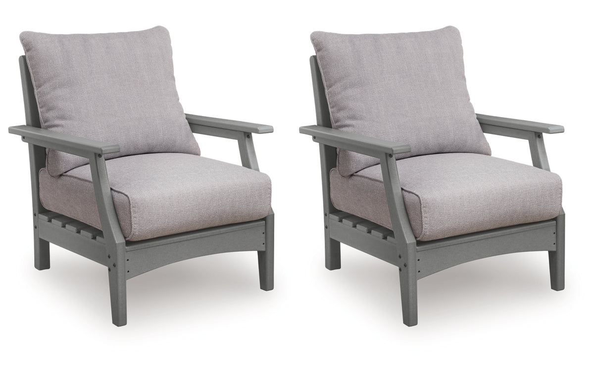 Cove Beach Outdoor Lounge Chair with Cushion