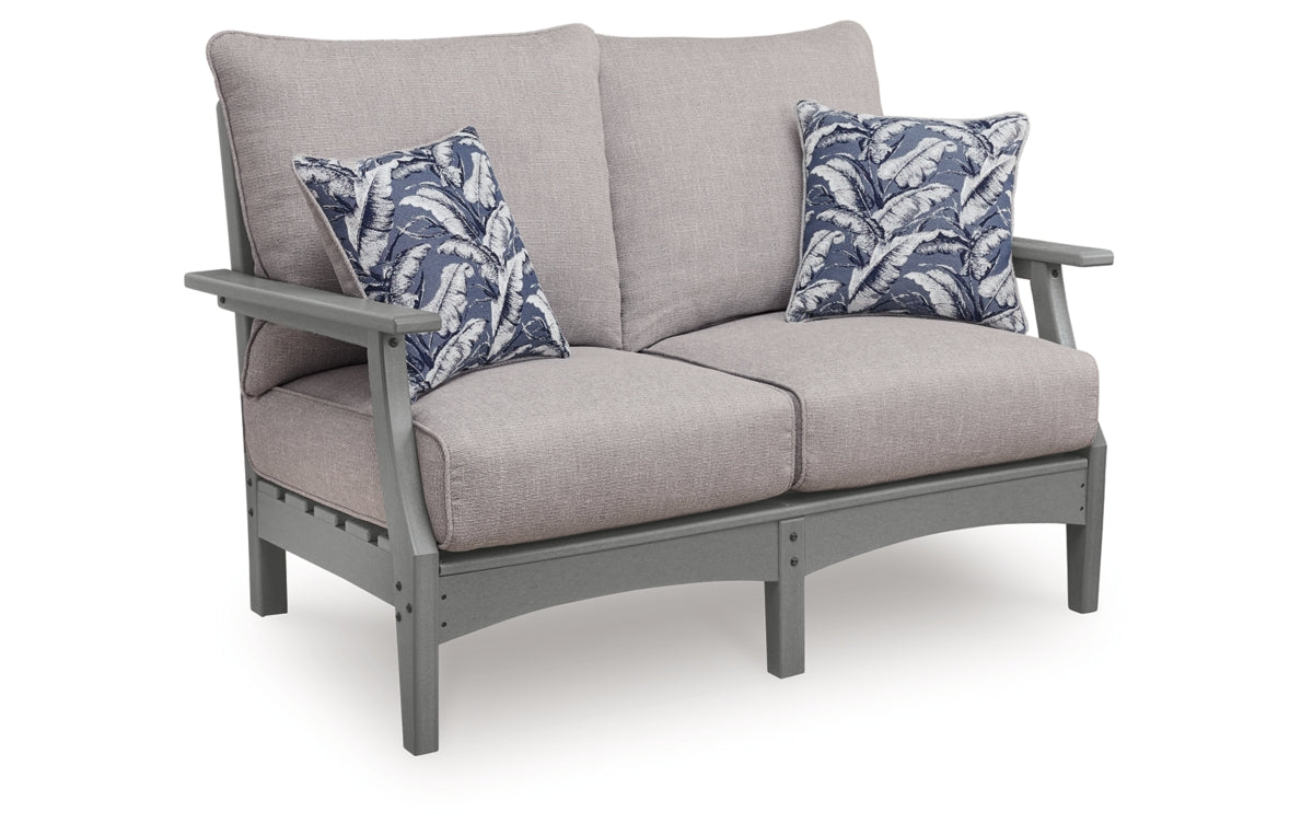 Cove Beach Outdoor Loveseat with Cushion