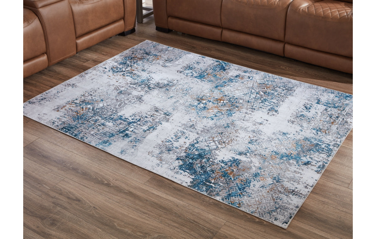 Garyard 5' x 7' Washable Rug