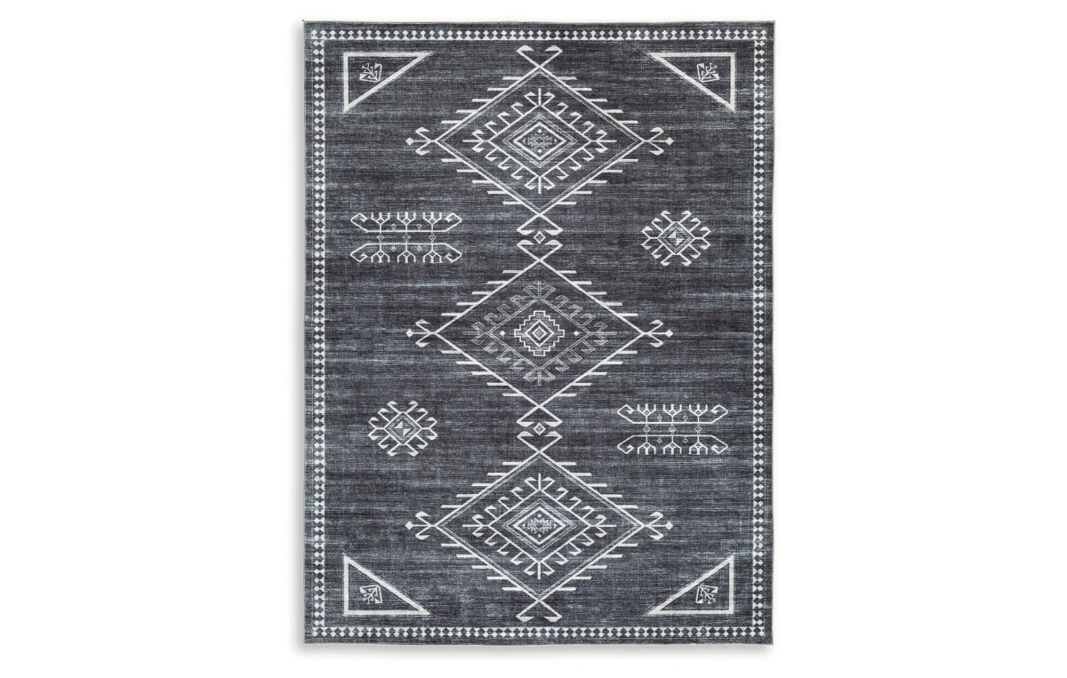 Arloman 5' x 7' Washable Rug