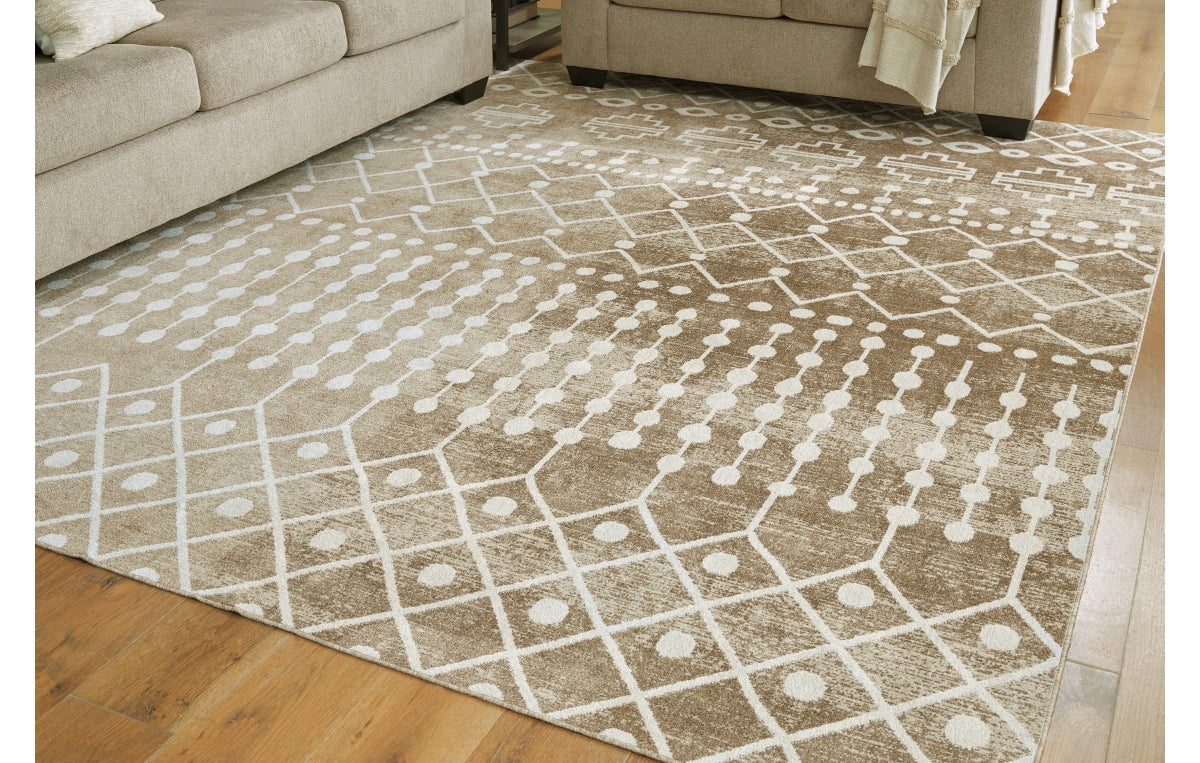 Bunchly 7'10" x 10'3" Washable Rug