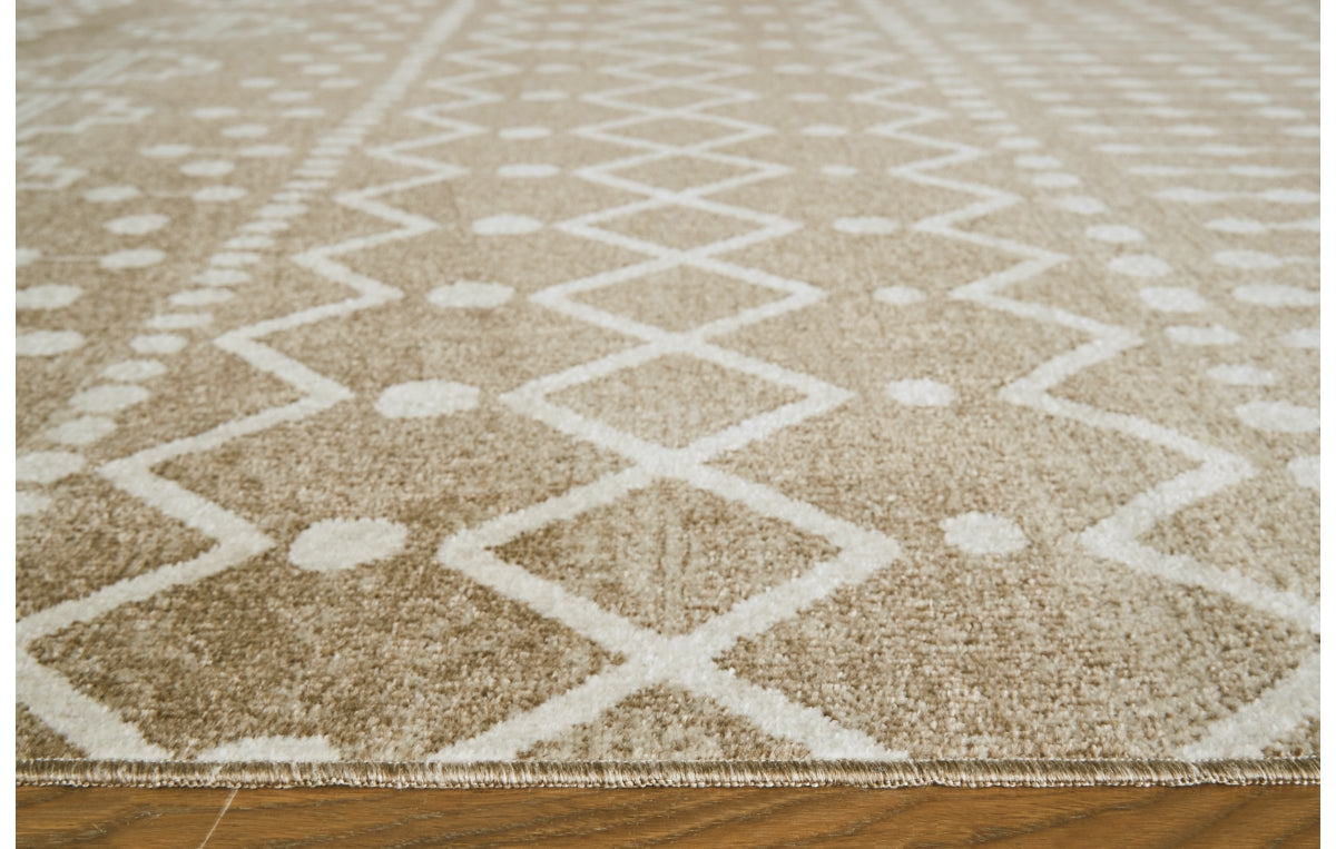 Bunchly 4'11" x 7'2" Washable Rug