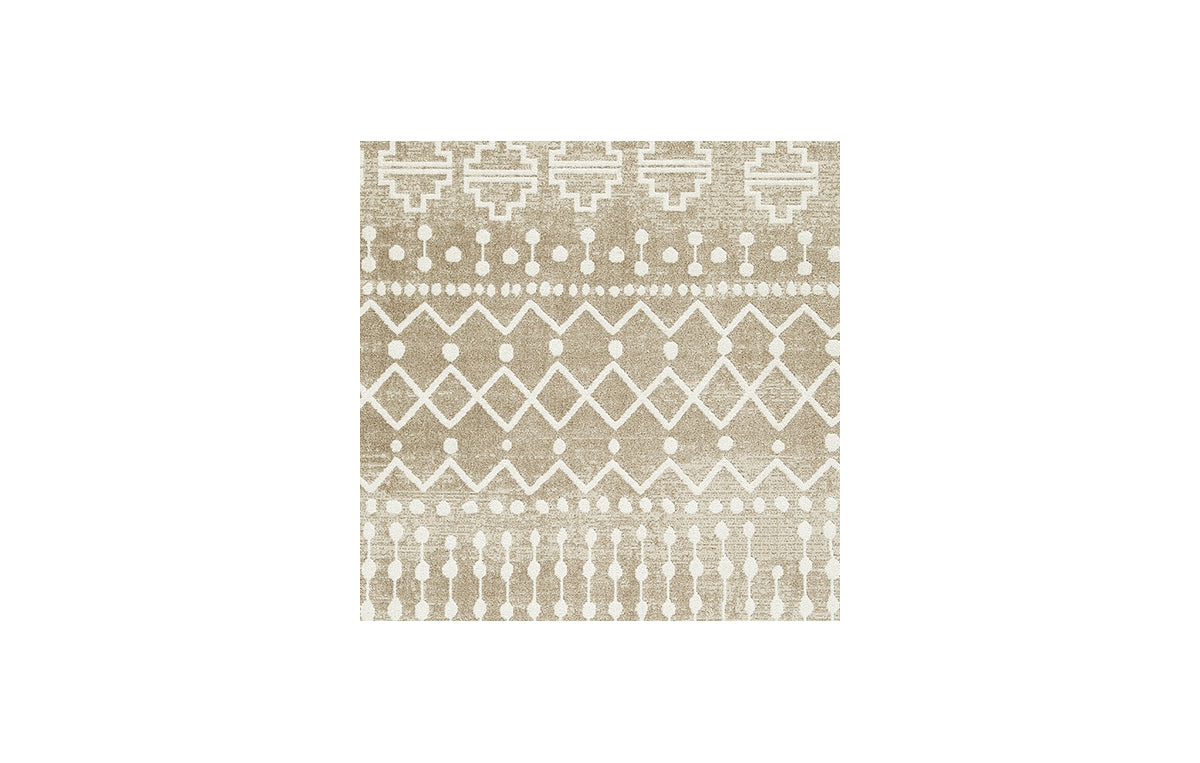 Bunchly 4'11" x 7'2" Washable Rug