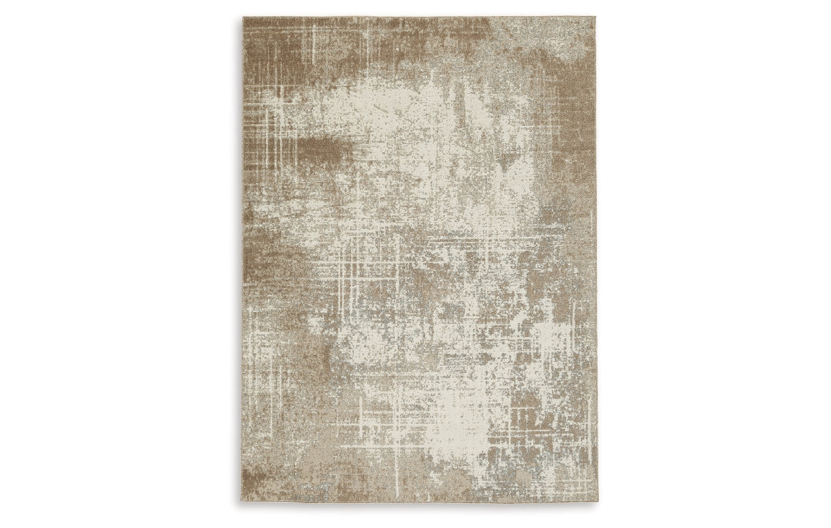 Grifflain 5'1" x 7' Washable Rug
