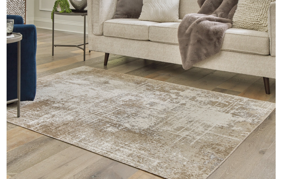 Grifflain 5'1" x 7' Washable Rug