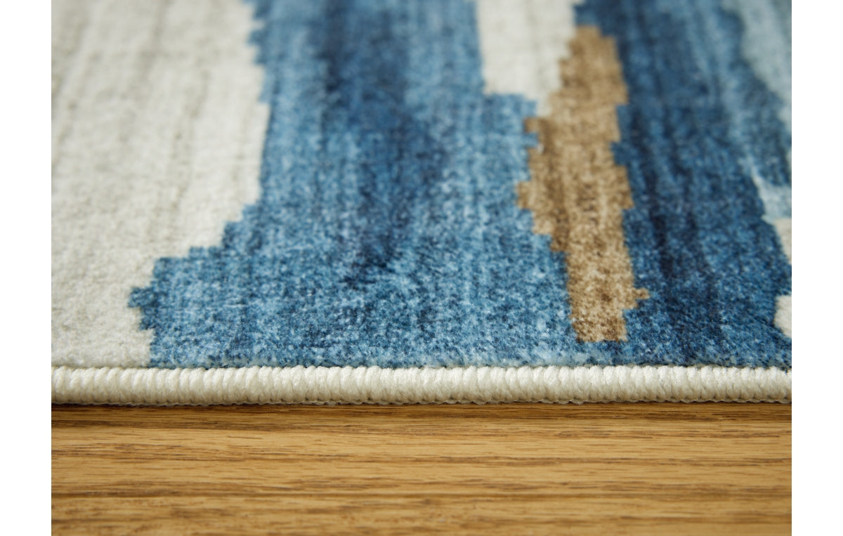 Vinlett 5' x 7' Washable Rug