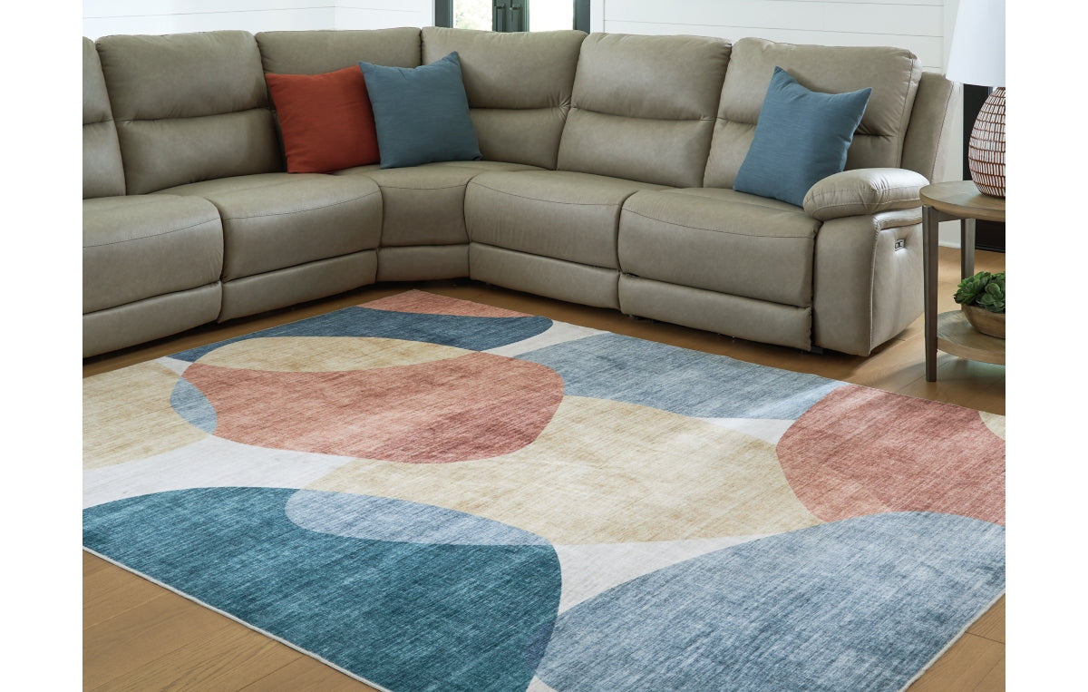 Chanleigh Washable 7'6" x 9'6" Area Rug