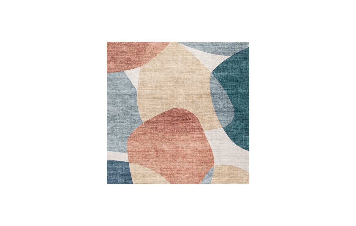 Chanleigh Washable 7'6" x 9'6" Area Rug
