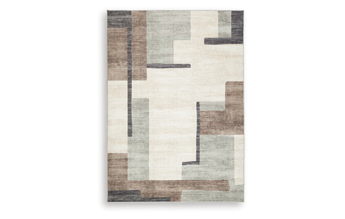 Larkport Washable 5' x 7' Area Rug