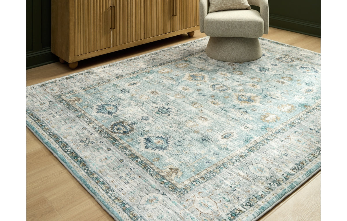 Ladstoney 7'6" X 9'6" Memory Foam Area Rug
