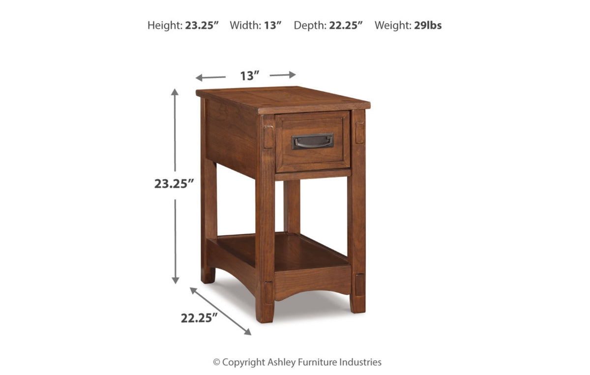 Breegin Chairside End Table