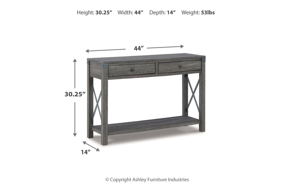 Freedan Sofa/Console Table