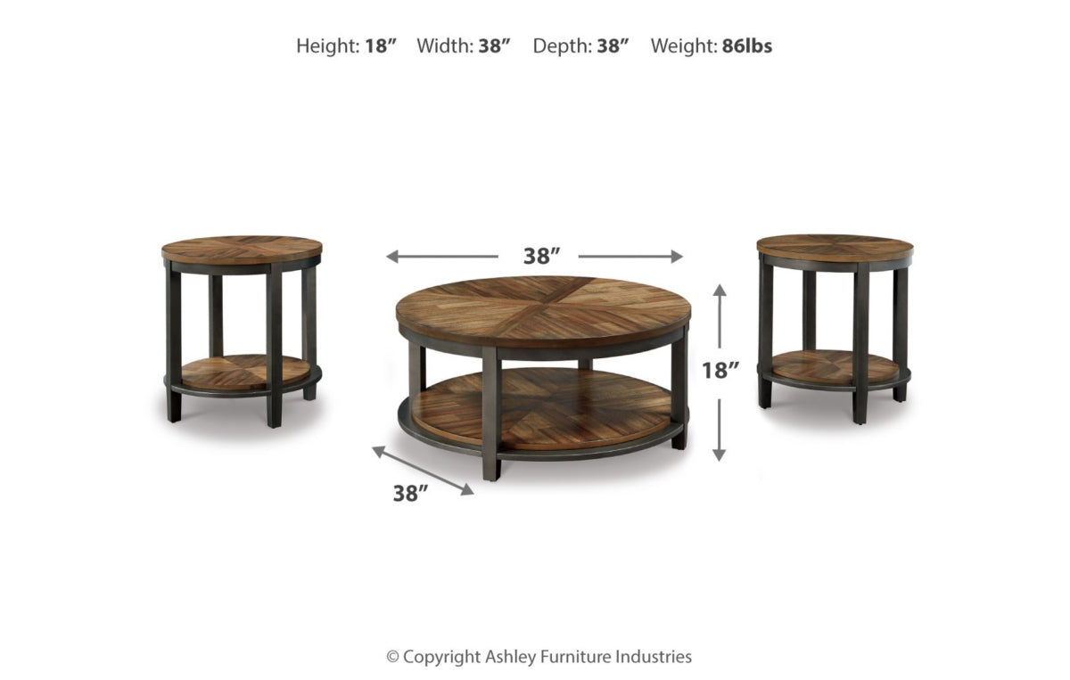 Roybeck Table (Set of 3)