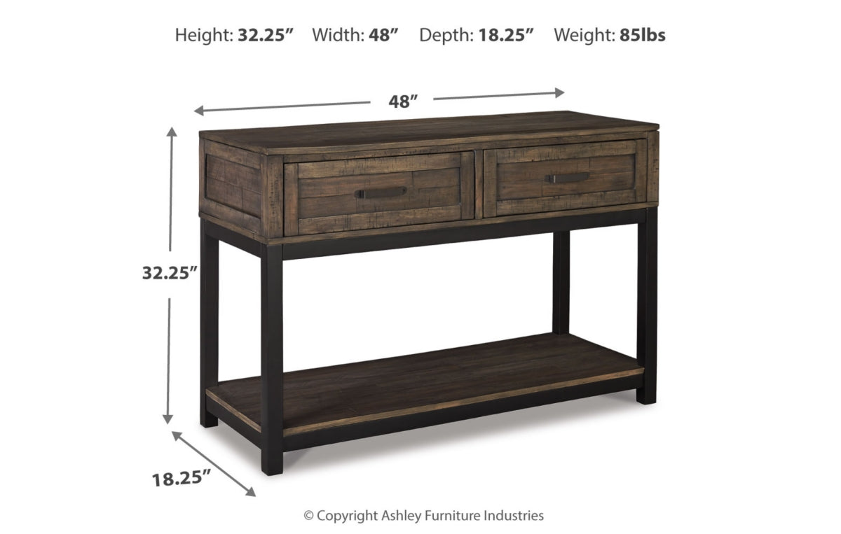 Johurst Sofa/Console Table