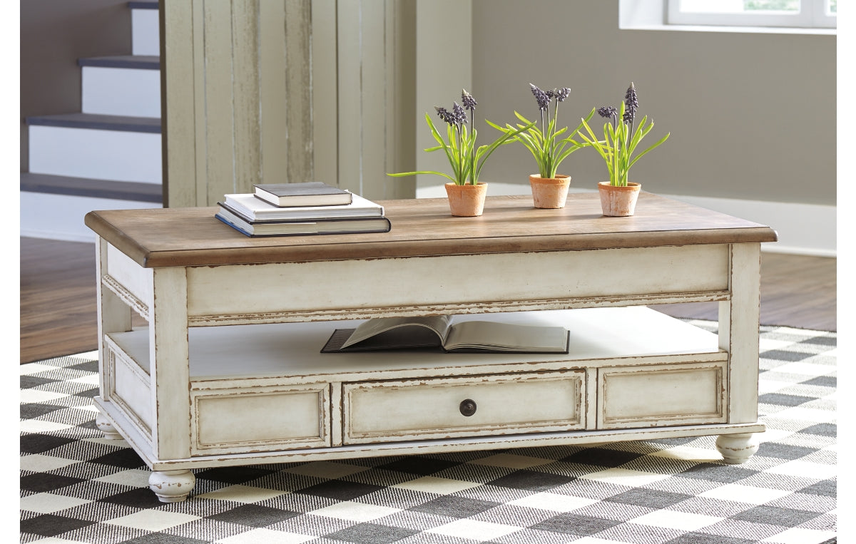 Realyn Coffee Table with Lift Top