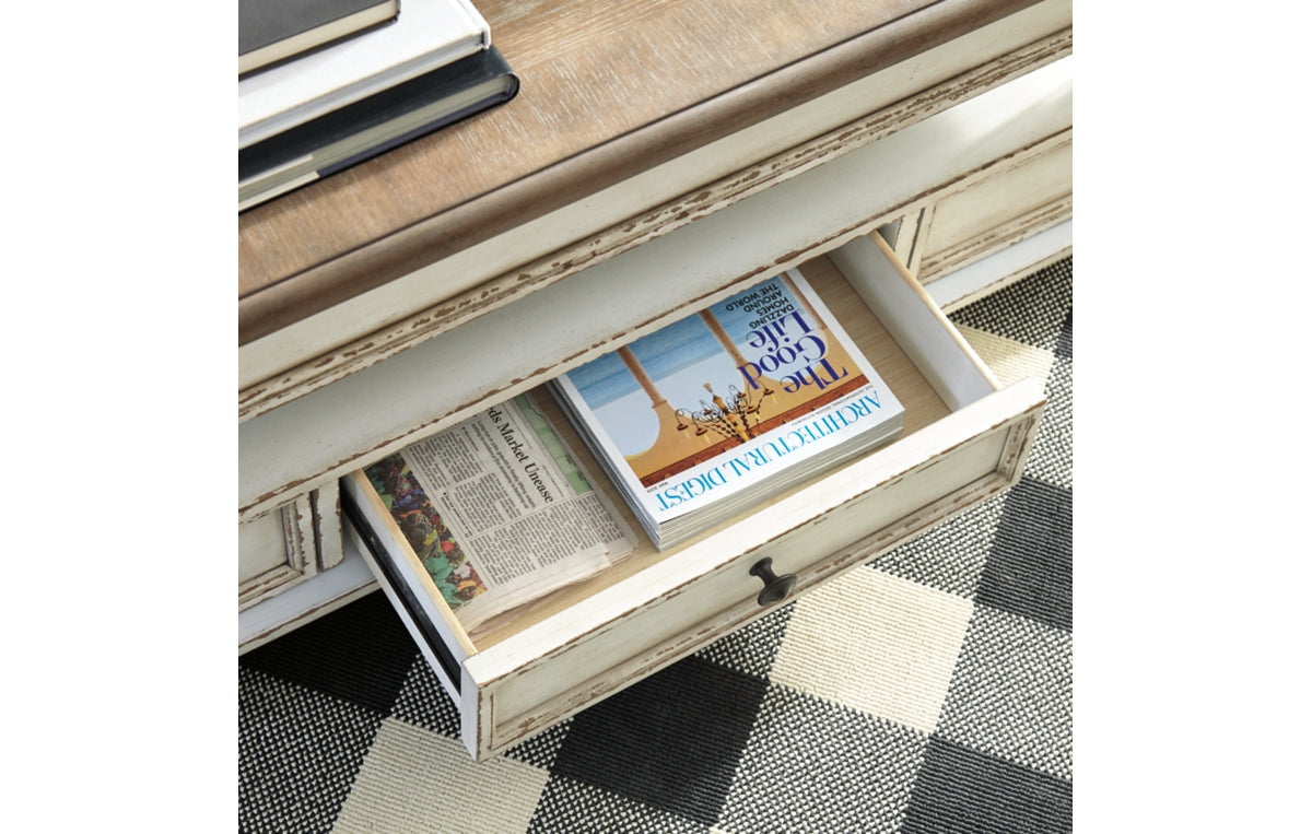Realyn Coffee Table with Lift Top