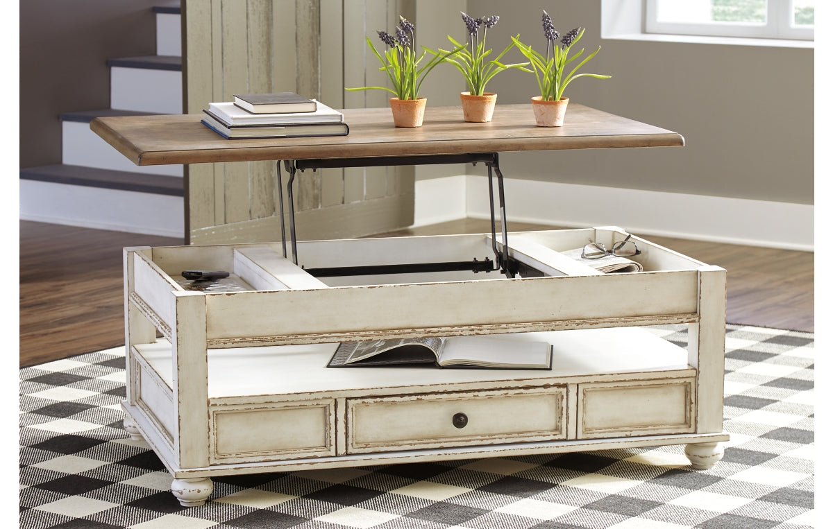 Realyn Coffee Table with Lift Top