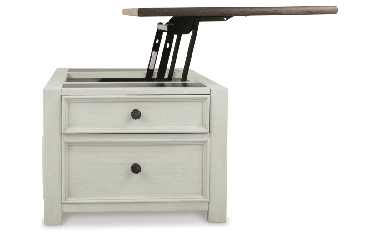 Bolanburg Coffee Table with Lift Top