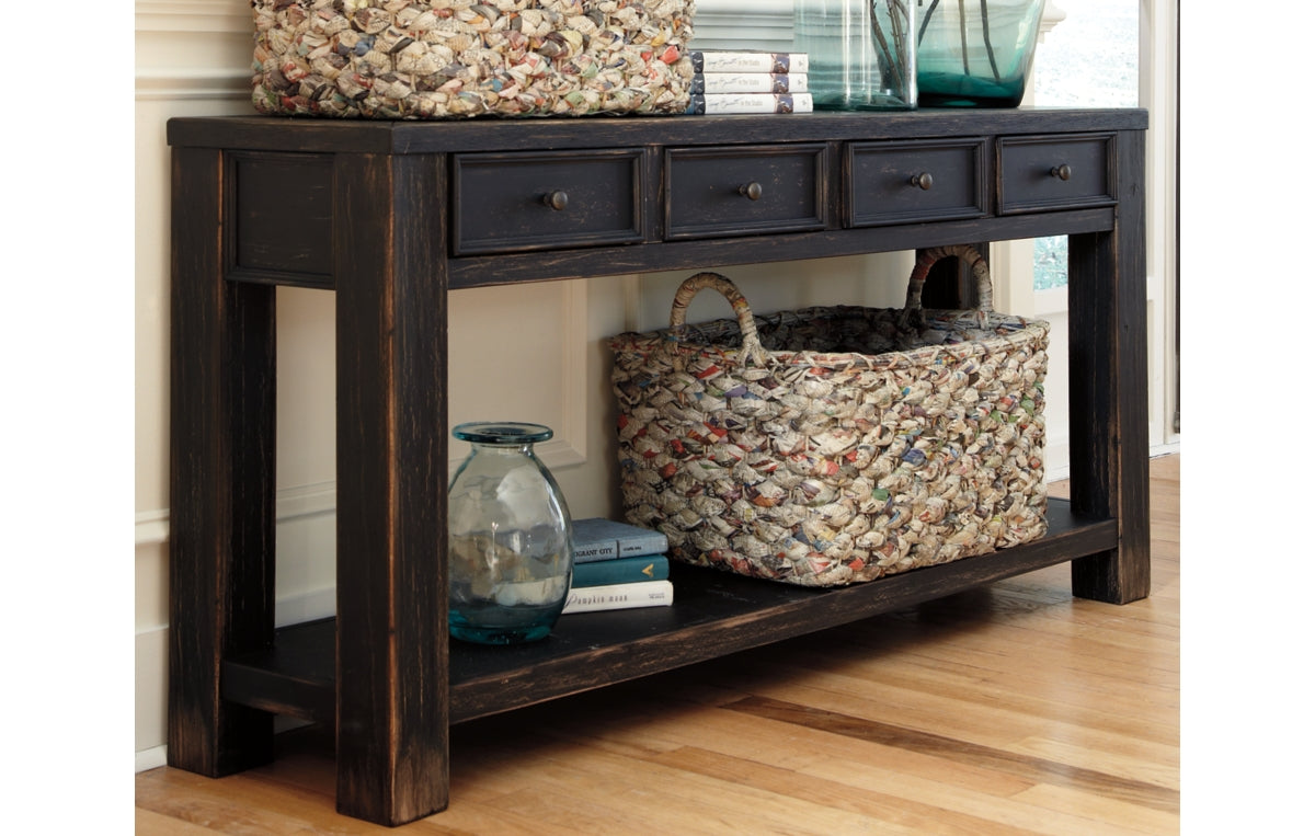 Gavelston Sofa/Console Table