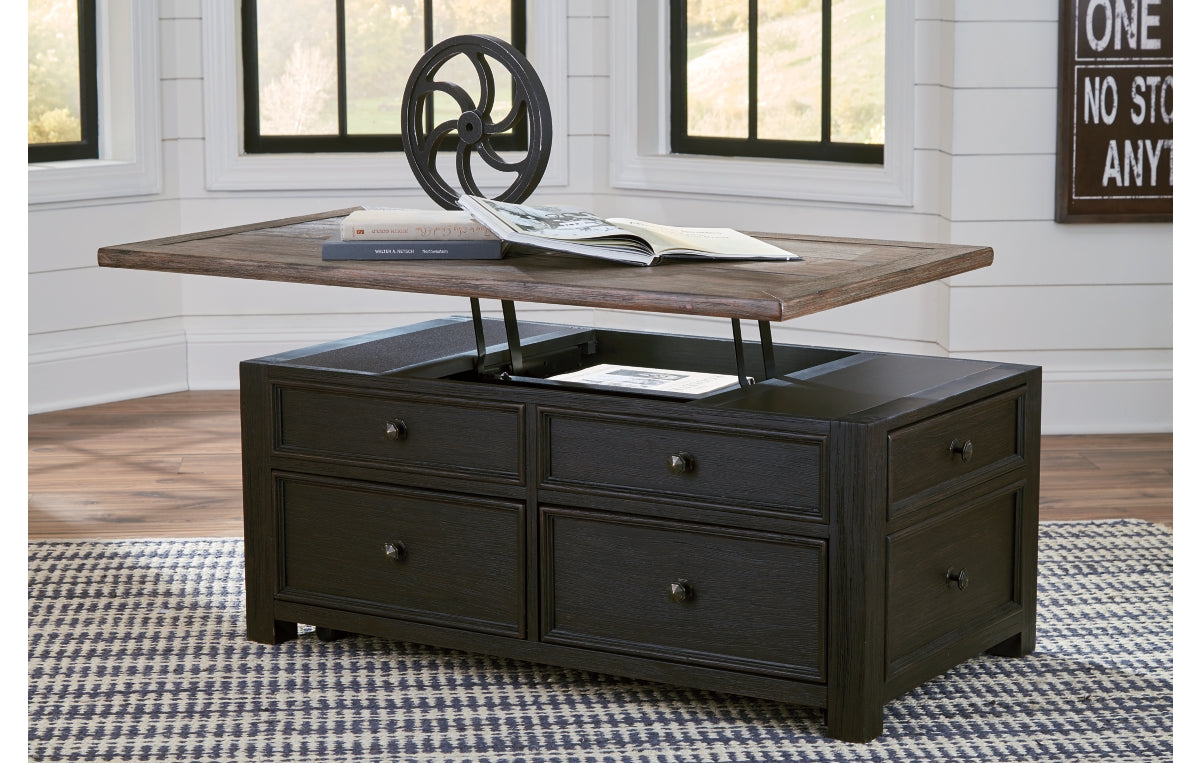 Tyler Creek Coffee Table with Lift Top