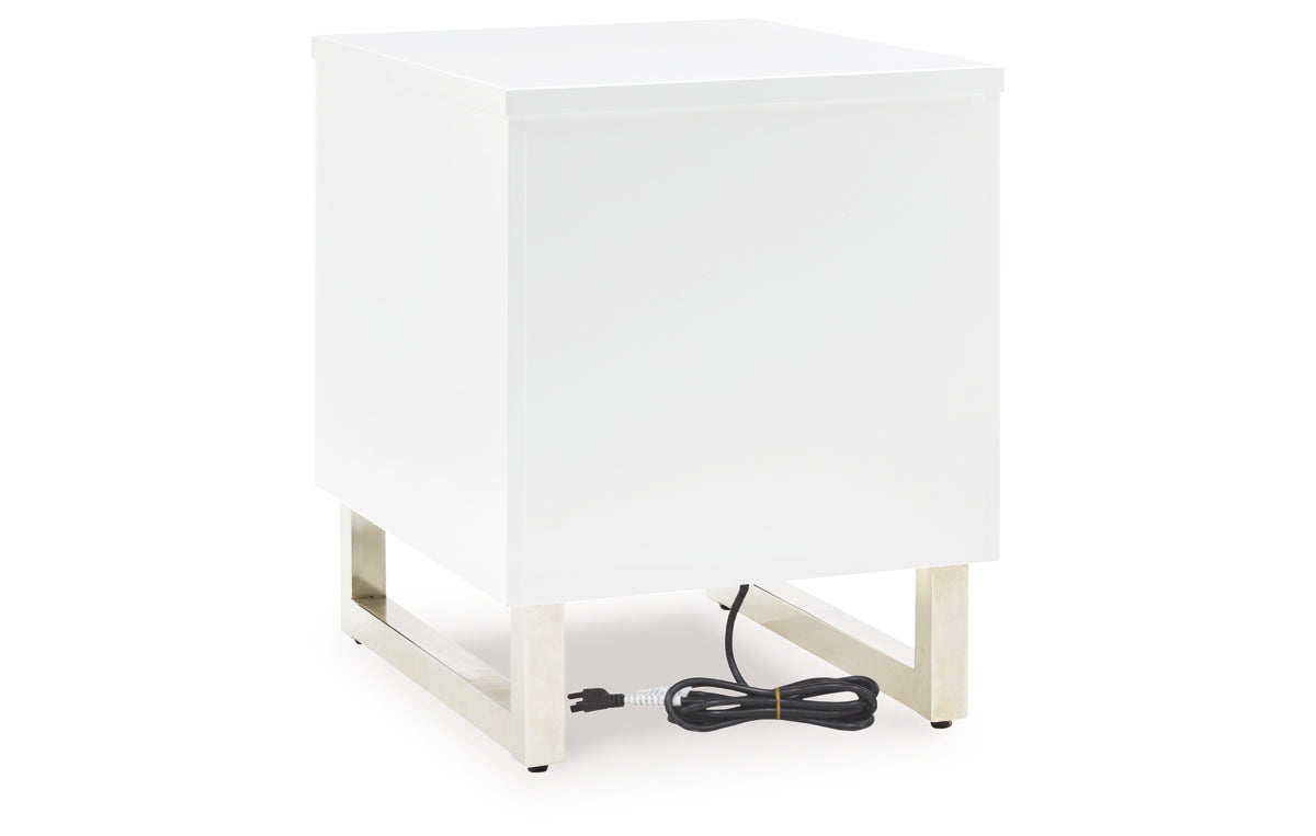 Gardoni Chairside End Table