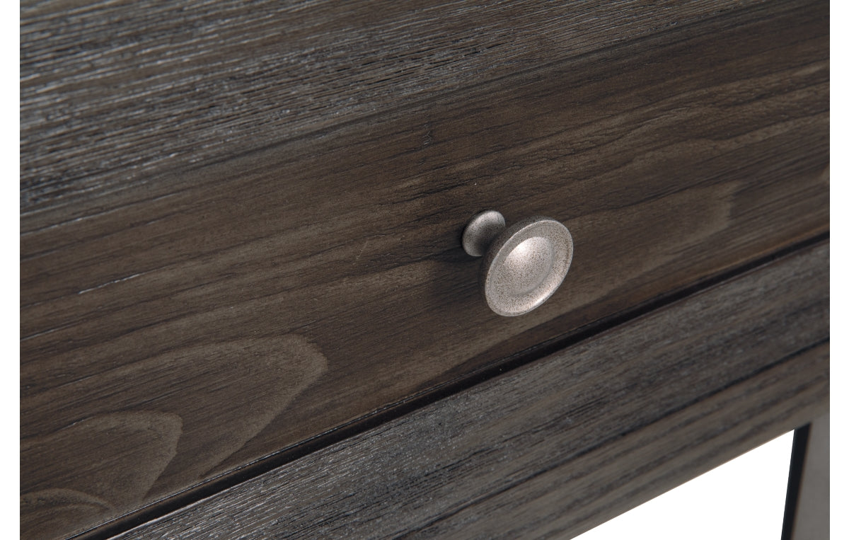 Todoe End Table with USB Ports & Outlets