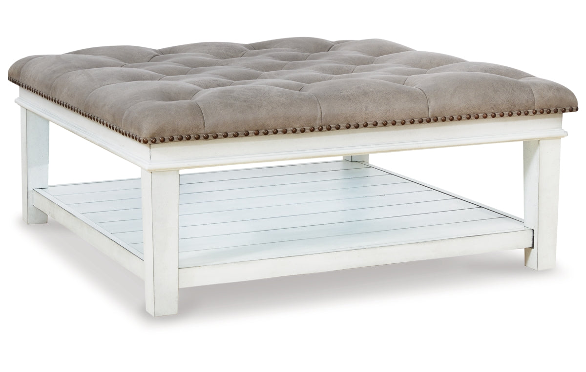 Kanwyn Upholstered Ottoman Coffee Table