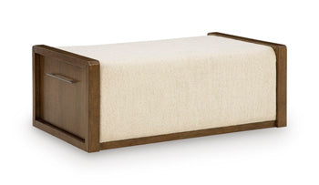 Marxmore Upholstered Ottoman with Storage