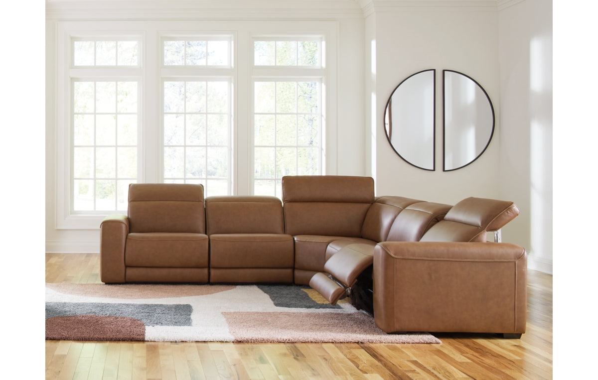 Magic Man 5-Piece Power Reclining Sectional