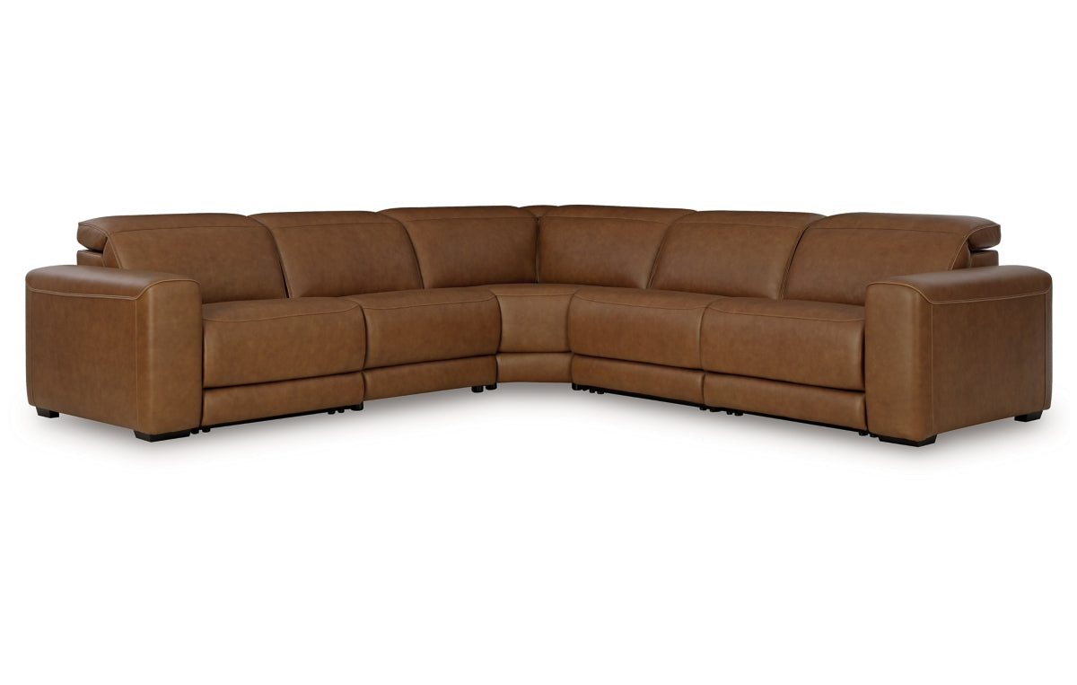 Magic Man 5-Piece Power Reclining Sectional