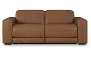 Magic Man 2-Piece Power Reclining Sectional Loveseat