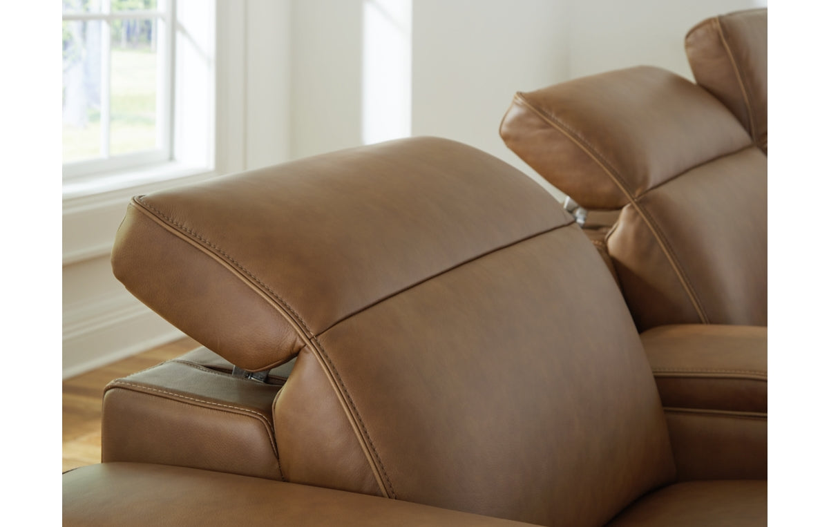 Magic Man 2-Piece Power Reclining Sectional Loveseat