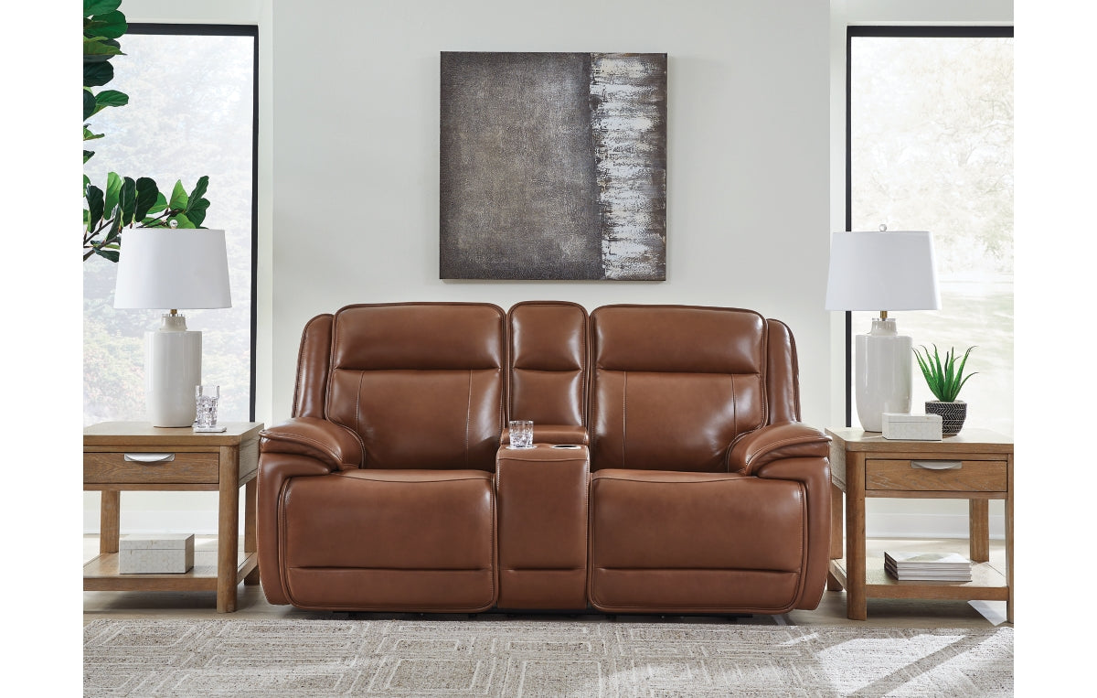 Healy Pier Power Reclining Loveseat with Console