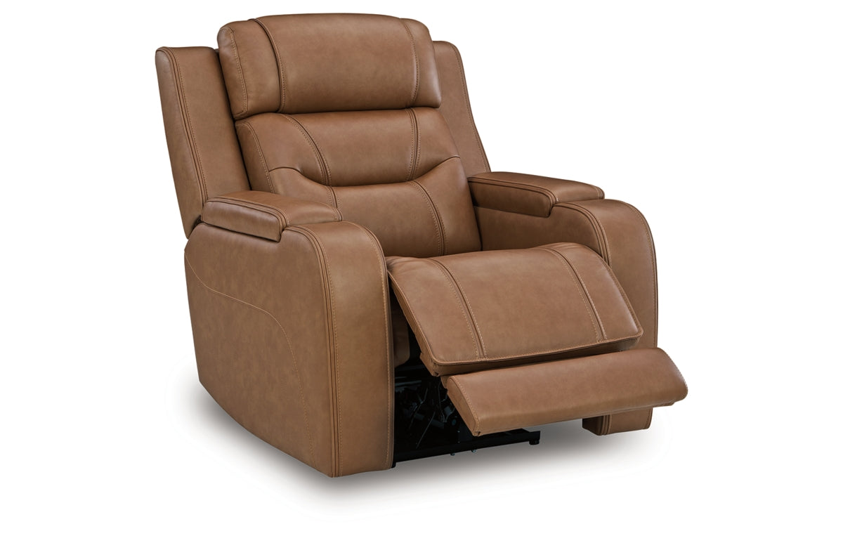 Knightington Power Recliner with Audio Seating