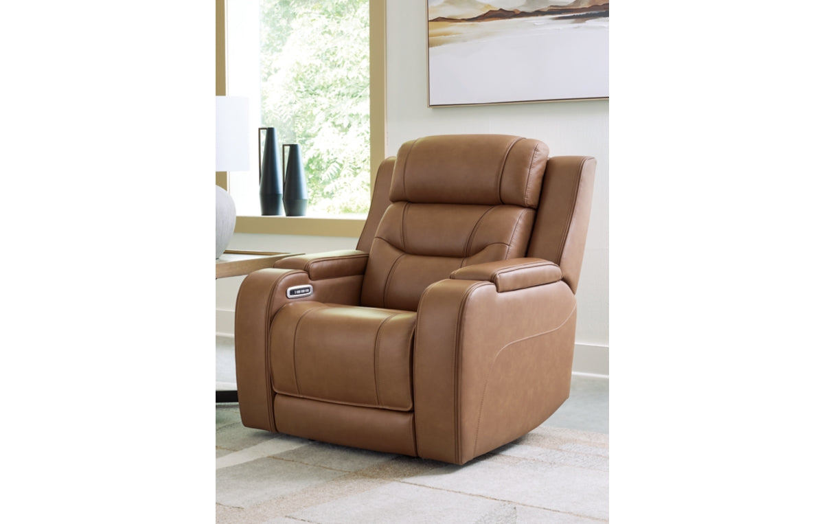 Knightington Power Recliner with Audio Seating