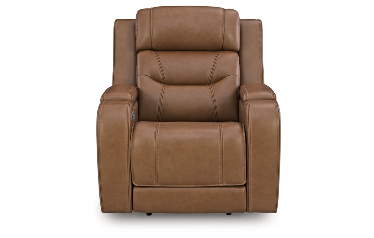 Knightington Power Recliner with Audio Seating